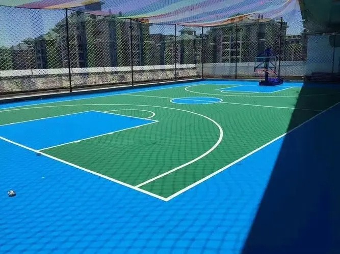 小区硅PU球场
